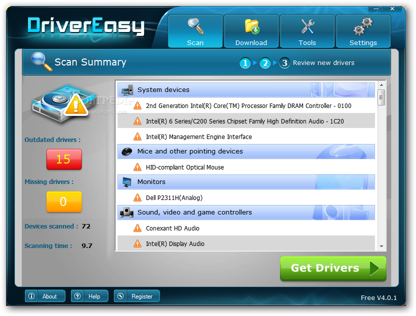 free version of driver easy